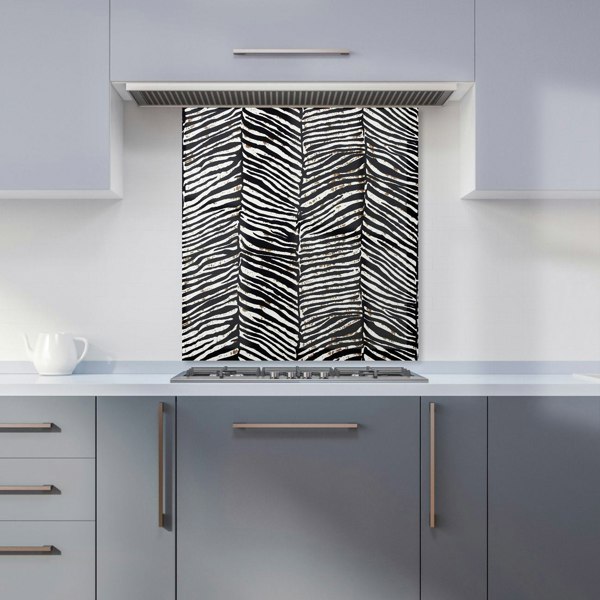 Warren Reed - Designer Zebra Pattern Kitchen Splashback