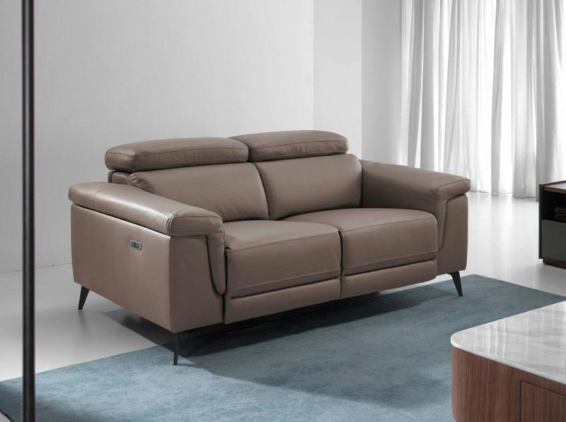 Angel Cerdá Relax sofa in mink leather 6105/6106