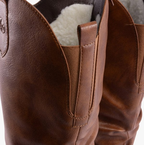 Rieker Western Womens Knee-High Boots - Brown (93670-24)