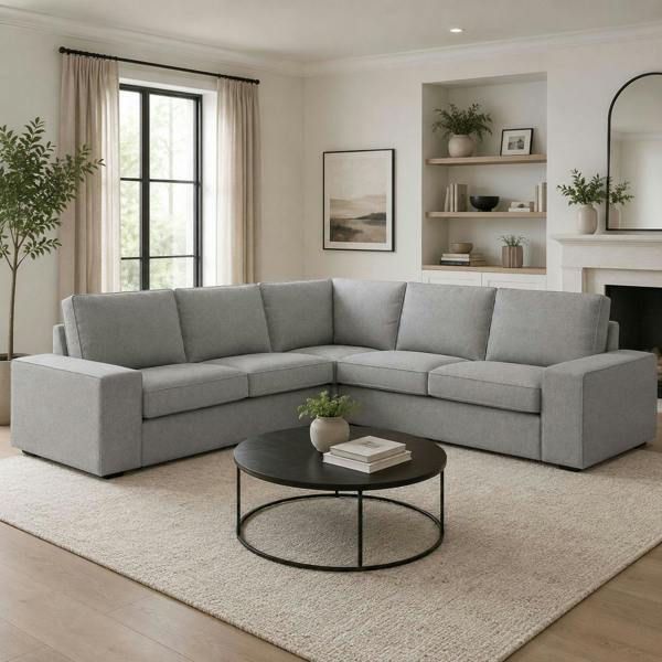 Snug Furniture Alaska Large Corner Sofa Full Back