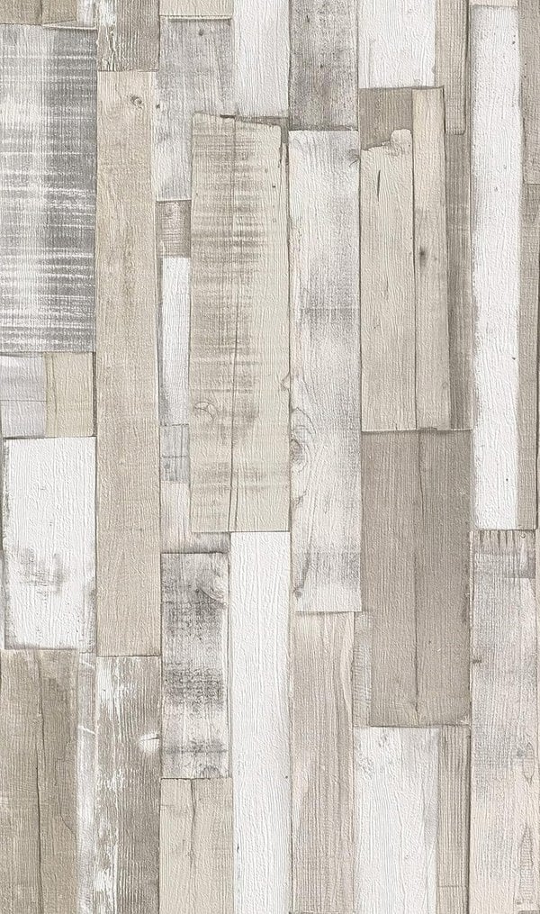 Rasch Wallpaper Rustic Wooden Planks Brown Wall Paper 203714