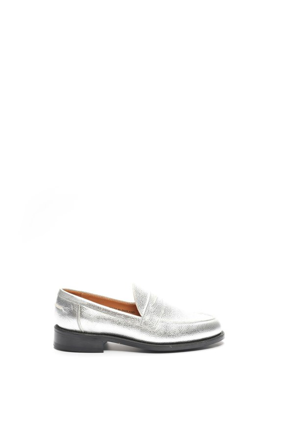 Macian Ludo Penny Loafer - Silver