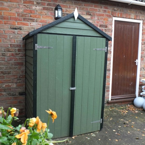 Shire Overlap Double Door 4x3 Storage Shed - Best Shed