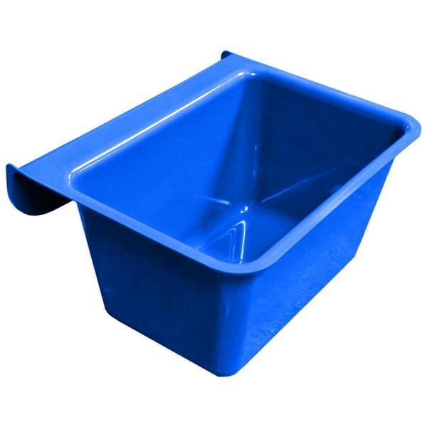 Ketoplastics Skip Feed Bucket Feeder Trough with Integrated Handles Small Skip S1 for Animal Feed - 11L - Blue