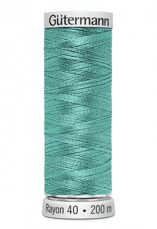 Gutermann No 40 Sulky Rayon Embroidery Thread 200m Rayon Thread Suitable For Embroidery