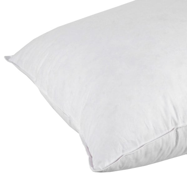 HOMESCAPES Goose Feather and Down Euro Square Pillow 65 x 65 cm