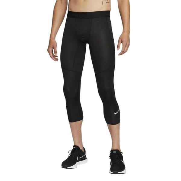 Nike Mens Pro Leggings - Black/White - 