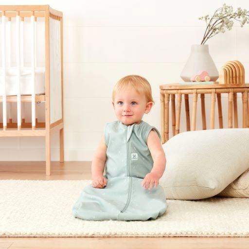 ergoPouch - Organic All Year Jersey Sleeping Bag - Sage - 1.0 TOG