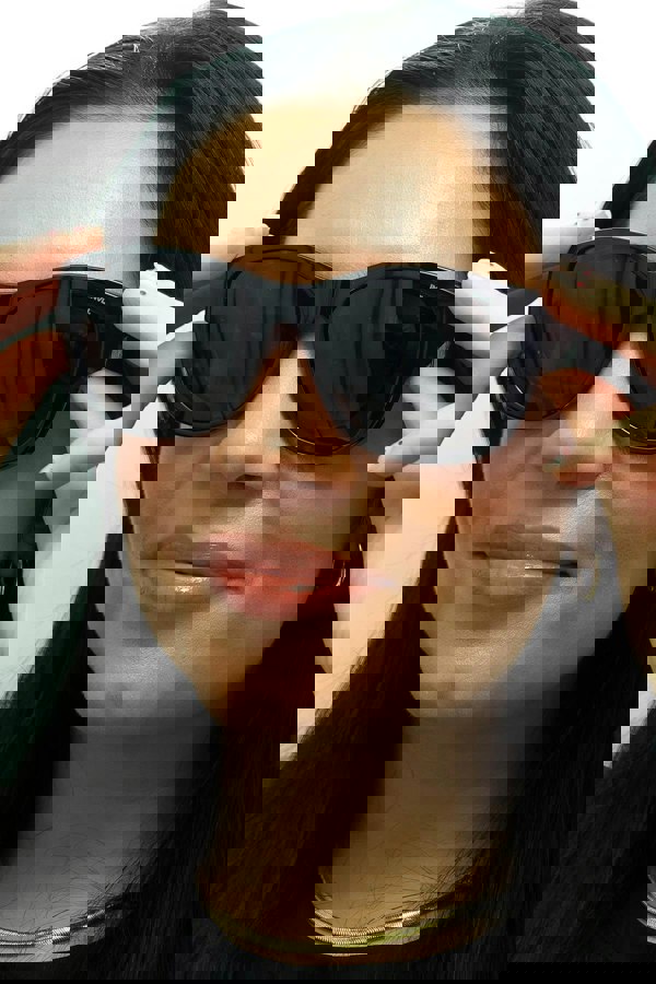 INVU Sunglasses E2102 F Transparent Blue Blue Polarized