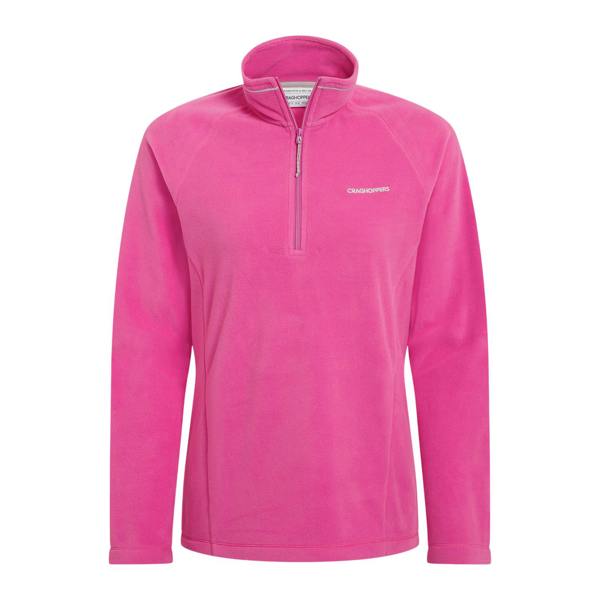Craghoppers Womens/Ladies Miska VI Half Zip Fleece - Damask Rose - 