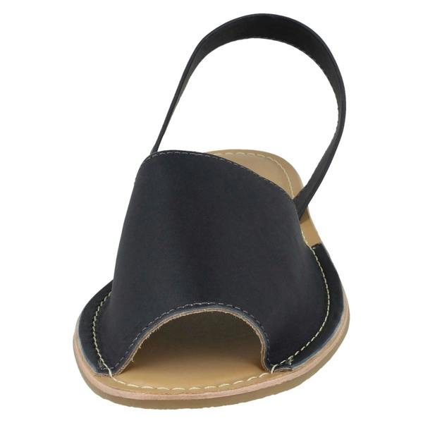 Leather Collection Ladies Leather Collection Slingback Mule Sandals