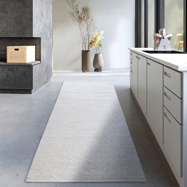 The Rugs Handwoven Natural Wool Rug - Sustainable Elegance