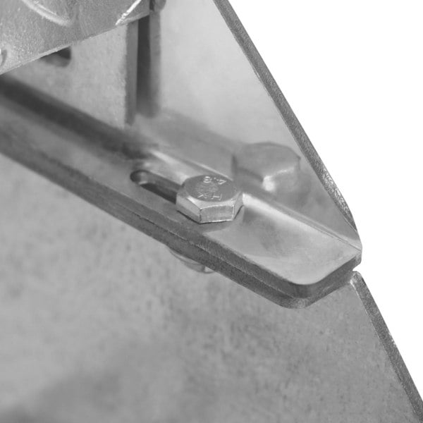 Monstershop Adjustable 2 Section Galvanised Staircase - 900mm Wide