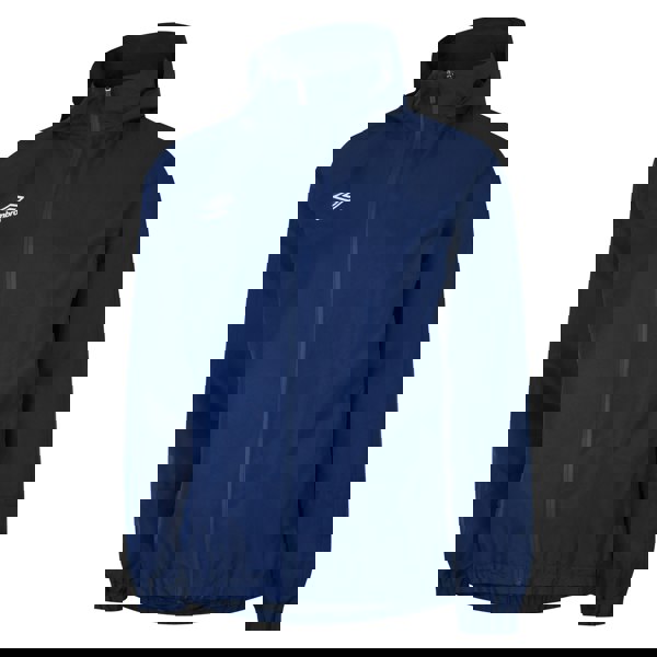 Umbro Mens Total Training Waterproof Jacket - Navy/White