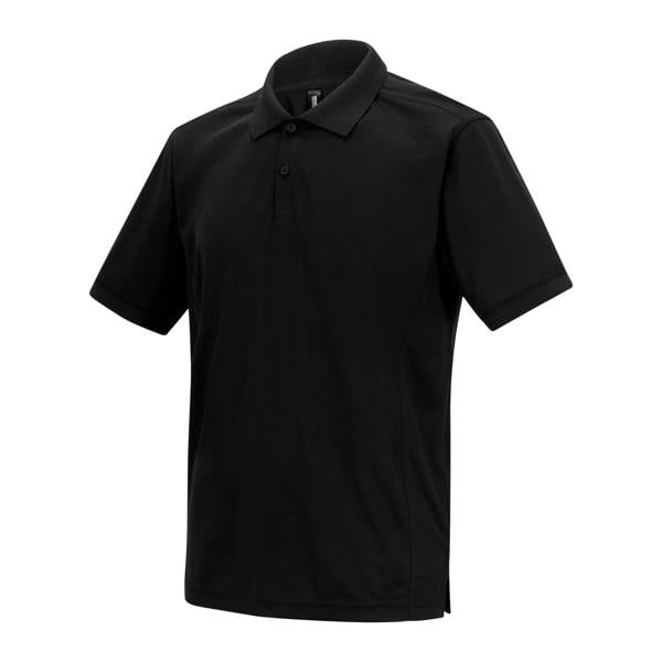 Regatta Professional Unisex Adult Pique Polo Shirt - Black - 
