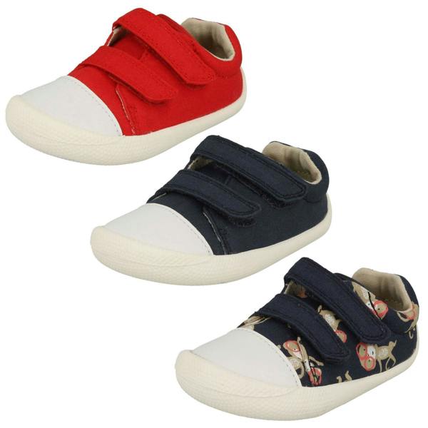 Clarks Boys Clarks Casual Full Shoes Tiny Pebble