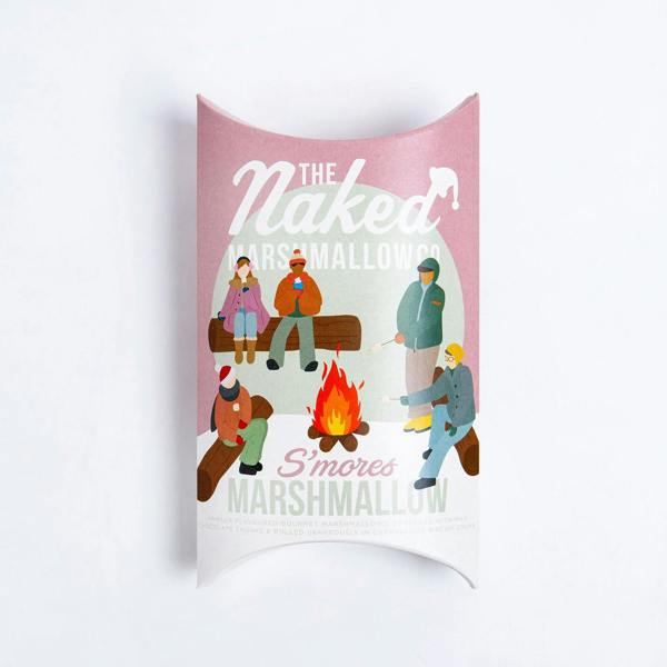 The Naked Marshmallow Co S'mores Gourmet Marshmallows