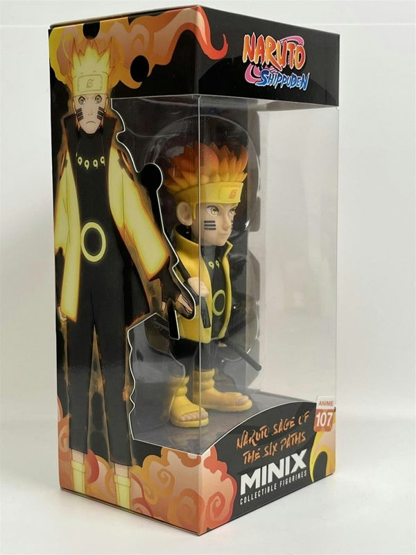 Minx Naruto Iconic Pose with Fire Naruto Shippuden 12 cm Collectible Figure 13739