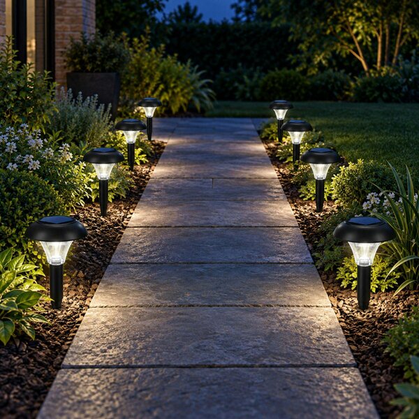 Smart Living 10Pc Garden Solar Lights