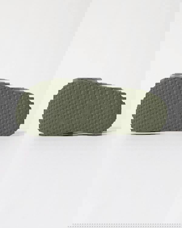 Lacoste Mens Serve Sliders - Khaki/White 255 - CHO - Designer Mens Sandals