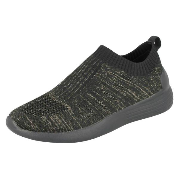 Reflex Ladies Reflex Ribbed Slip On Pumps F7092