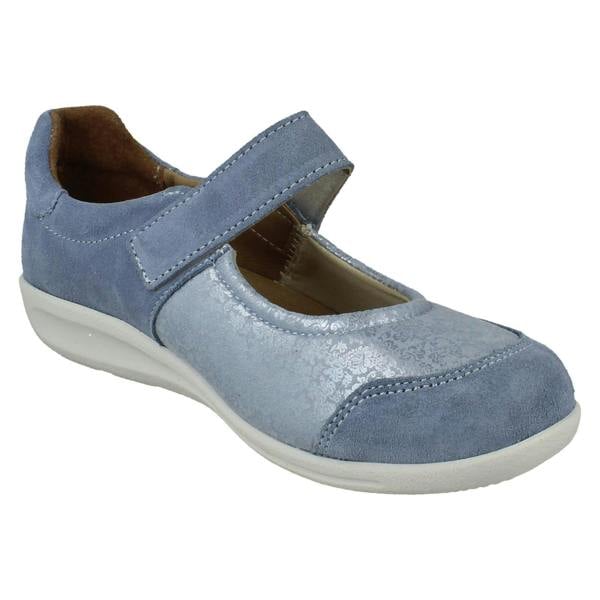 DB Shoes Ladies DB Shoes Hook and Loop Strap Casual Shoes Hamster