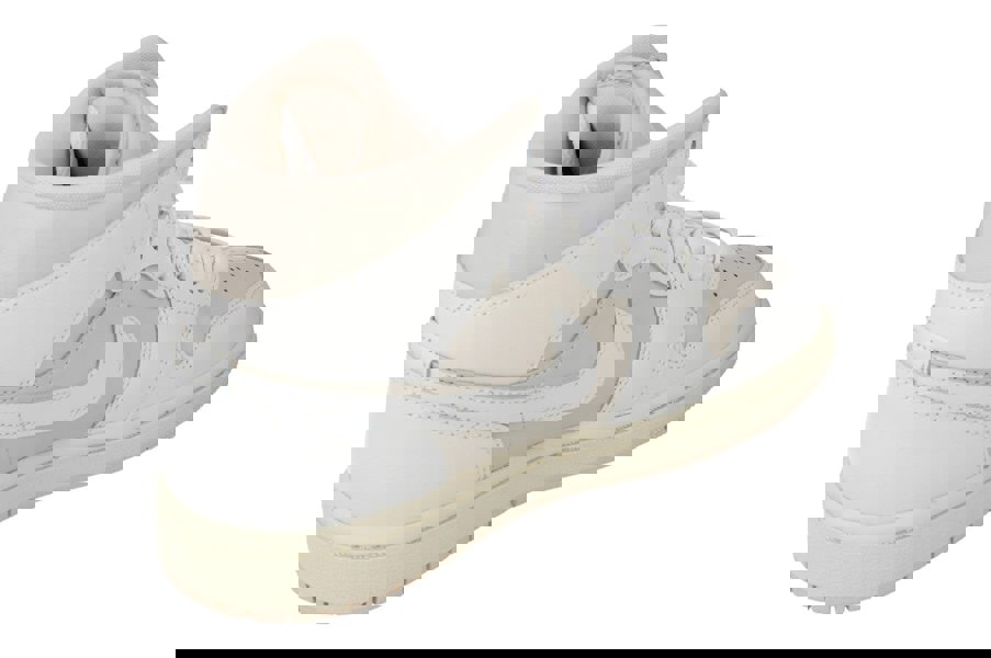 Nike Womens Air Jordan 1 Mid Trainers Bq6472  201 - Legend Light Brown Sail Muslin 201 - Photo 2