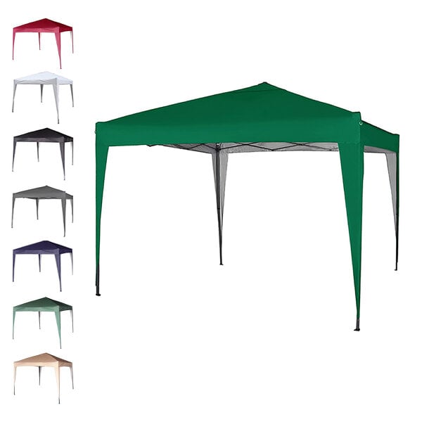 3x3m Pop up Gazebo Outdoor Patio Canopy Tent Green 1