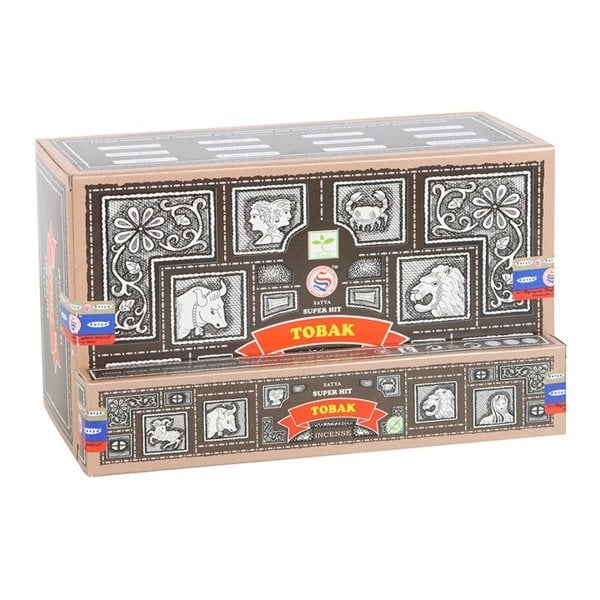 Serano 12 Packs of Superhit Tobak Incense Sticks by Satya