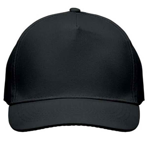 MidOcean Sunny 5 Panel Baseball Cap - Black - 