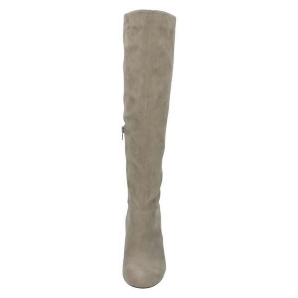 Anne Michelle Ladies Anne Michelle Chunky Block Heel Knee High Boots