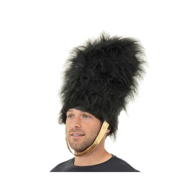 Bristol Novelty Unisex Adults Bearskin Hat - Black - 