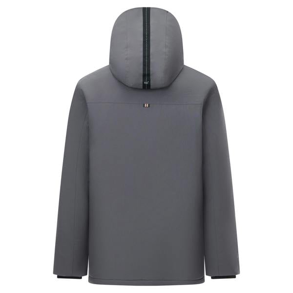 Regatta Mens Marron Waterproof Insulated Jacket - Iron - 