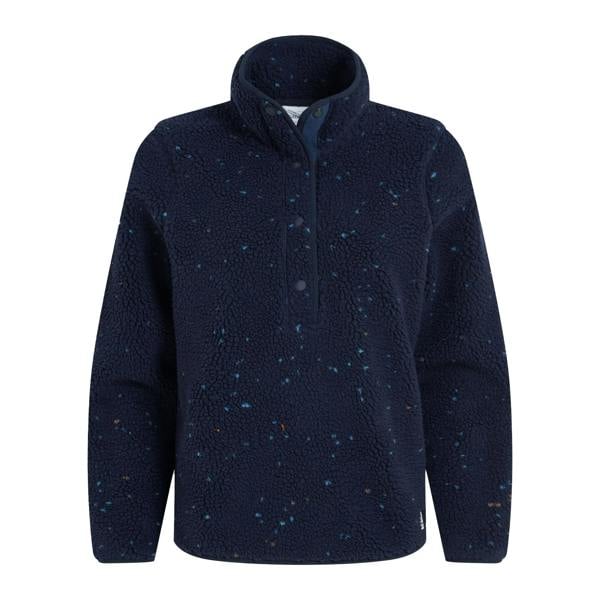 Craghoppers Womens/Ladies Massey Patterned Overhead Fleece Top - Dark Sapphire - 