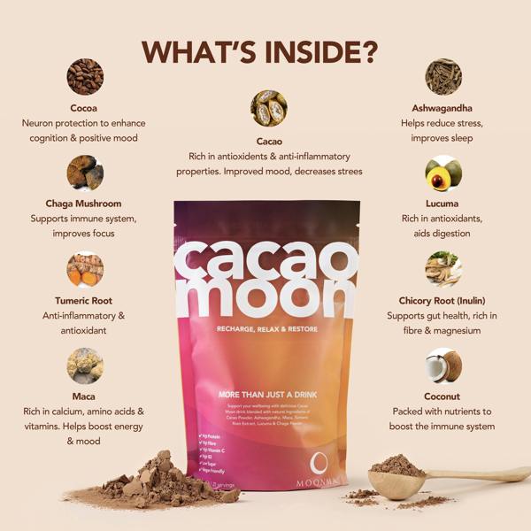 Cacao Moon | Cacao & Superfood Latte Blend (250g)