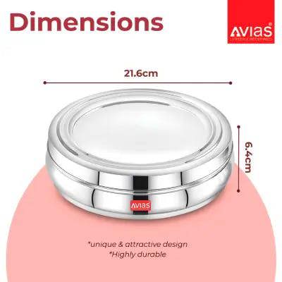 Avias SS Utensils - Avias Spice Box Deluxe SS (Small)