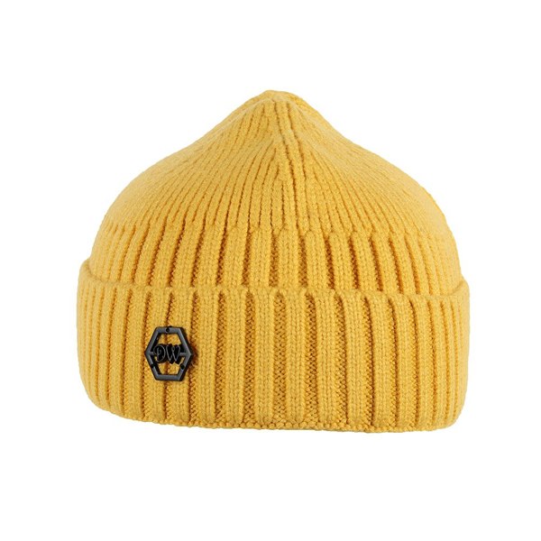 Wickliffe Wool Beanie - Yellow