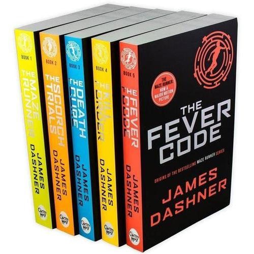 Scolastics Maze Runner and Hunger Game Collection 9 Books Set - James Dashner, Suzanne Collins