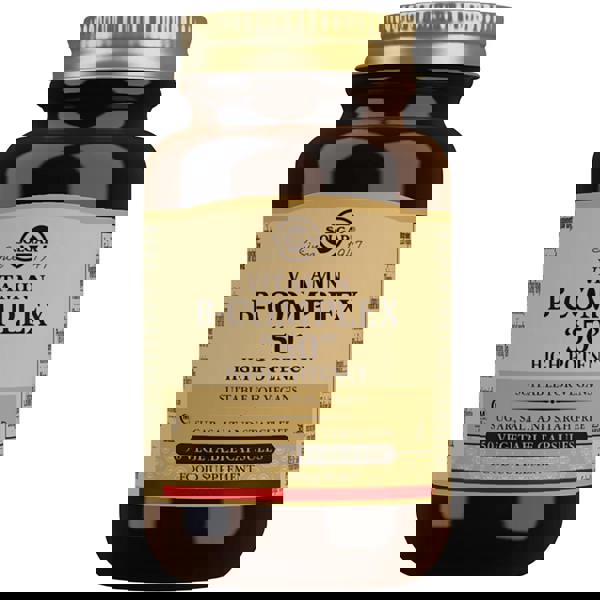 Solgar Vitamins Vitamin B-Complex "50" High Potency Vegetable Capsules x 50