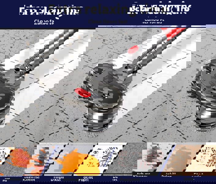 Electric Motorised Mop Head for Dyson V7 V8 V10 V11 V15 Vacuum Cleaners 6 Pads