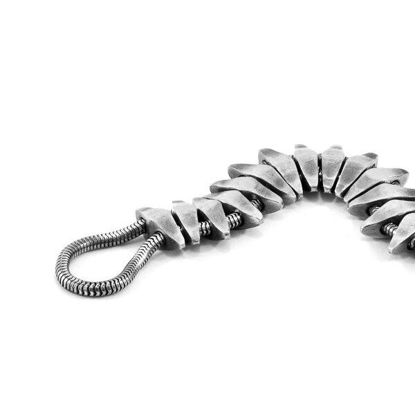 Anchor & Crew Delta Anchor Maxi Silver Chain Bracelet