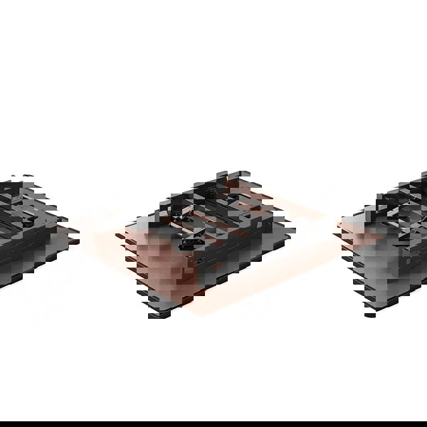 Living and Home 80cm Square Foldable Coffee Table with Marble Effect Top Low Dining Table