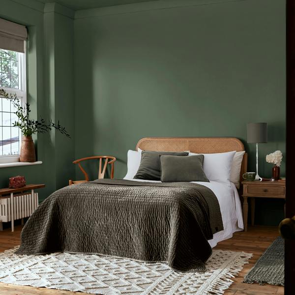 William Morris At Home Olive Character Gallery Emulsion 2.5L Emulsion Paint