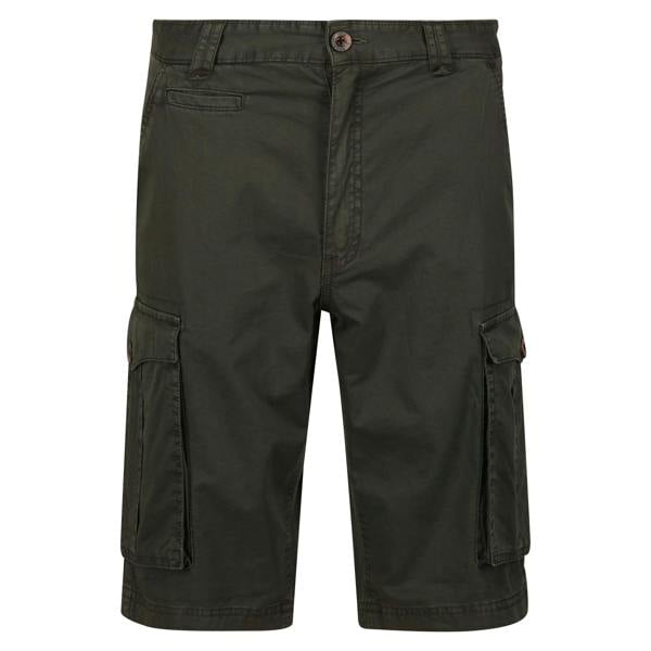 Regatta Mens Shorebay Vintage Cargo Shorts - Dark Khaki