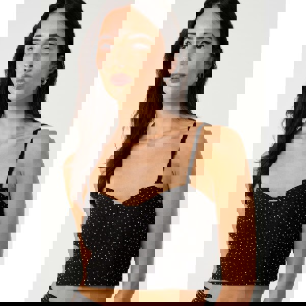 Pink Vanilla Rhinestone Cami Top