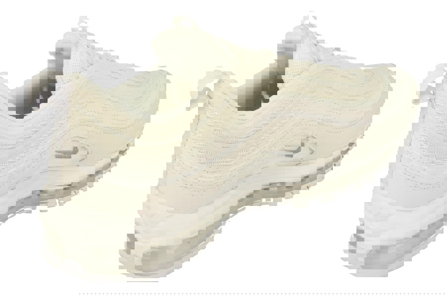 Nike Air Max 97 Mens 921826 101 - White Wolf Grey Black 101 - Photo 2