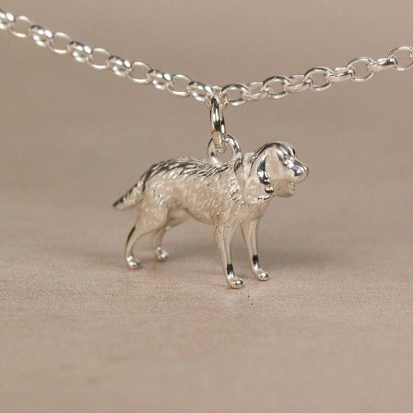 Cocker Spaniel Chain Bracelet - Personalised - Sterling Silver - MYLEE London