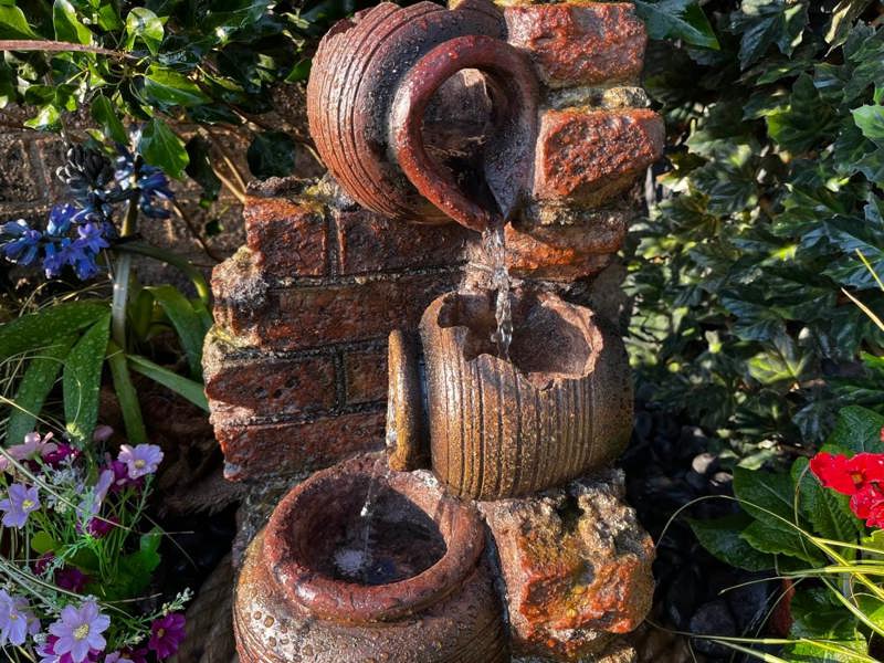 Tranquillity Water Features Compact Moroccan Pots Traditional Water Feature