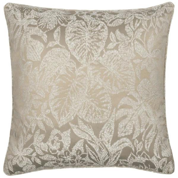 Wylder Bali Jacquard Botanical Cushion Cover - Natural - 