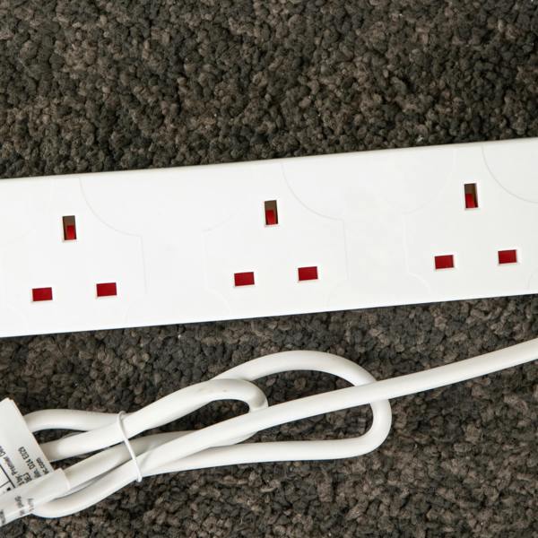 Samuel Alexander 4 Way Transformer Plug Extension Cable with 40cm Lead Wire